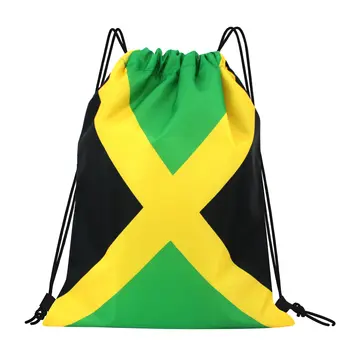 Мъжки и женски раница на съвсем малък, водоустойчива чанта за спорт във фитнес залата, ямайски афро-Rasta Lion