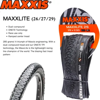 Maxxis Maxxlite сверхлегкая велосипедна чакъл гума 26 27,5 29 инча 29x1,95 2,00 за ски-бягане Xc е Лека, състезателна гума
