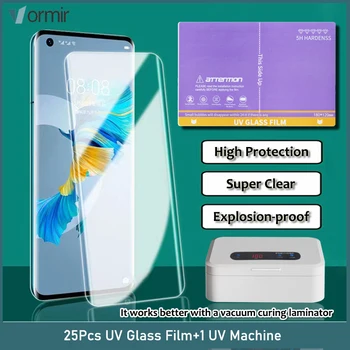 UV Фолио VORMIR за Гидрогелевой Машини За защита на екрана Извити Защитно Фолио За Екрана на HD Филми UV-Втвърдяване Темперирано Стъкло Филм