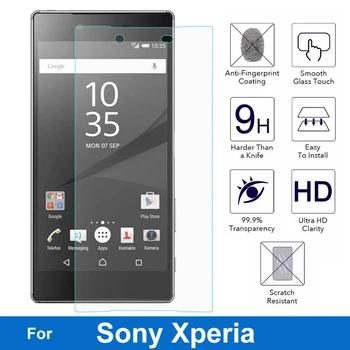 Закалено Стъкло за мобилен телефон Sony Xperia X Compact Performance XA Ultra Защитно Стъкло за мобилен телефон Sony XA1 Plus XA2 Ultra XA3