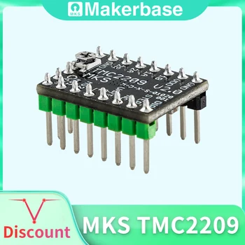 Makerbase MKS TMC2209 2209 Драйвер за стъпков мотор StepStick част 3d принтер 2.5 A UART ултра безшумен За SGen_L Gen_L Робин Nano