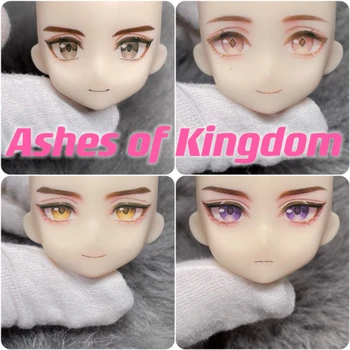 Лицето Ashes of Kingdom GSC Ob22 Ob24 Стикер за вода с ръчна изработка на лицеви панели Аниме Аксесоари за кукли Gme