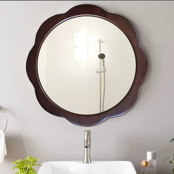 Огледало за спалня, огледало за баня в скандинавски стил, огледало за всекидневната, кавайный грим, сладки естетически декорации за дома, обувки, zy50av