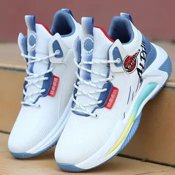 Нов прием на Лека баскетболни обувки Дишаща удобни спортни обувки Унисекс Спортни спортни маратонки на мъже, Жени 2023