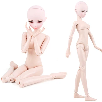 1/3 BJD/SD Кукла 23 става Преносимо Тялото на Момичето Практика Грим Кукла Модел САМ Кукла Момиче Кукла Играчка За Подарък Кукли Хаха