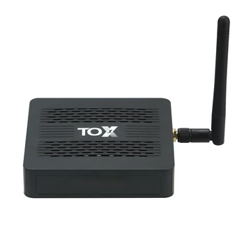TOX3 Android Smart TV Box Android 11 TV Box Amlogic S905X4 4 GB 32 GB 2,4 Г/5 Г Двойна WiFi LAN 1000 М BT4.1 4 До Горната кутия на ЕС Щепсел
