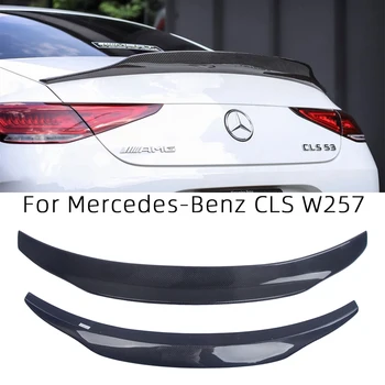 За Mercedes-Benz CLS C257 W257 PSM Стил Заден Спойлер От Въглеродни Влакна, Крило на Багажника 2017-2023, FRP, клетъчна Коване