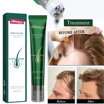 2023 Масло за бърз растеж на косата с биотин, серум за възстановяване на косата, средство за изтъняване на косата, течност за растежа на косата срещу косопад