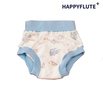 Изключителни детски спортни панталони HappyFlute, миещи се и многократна употреба, от бамбуково futon материал, екологични пелени за бебето