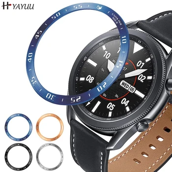 YAYUU bezel пръстен за Samsung Galaxy Watch 3 41 мм, 45 мм, с украшение във вид на кристали Bezel пръстен защитно покритие за Galaxy Watch 3 аксесоар