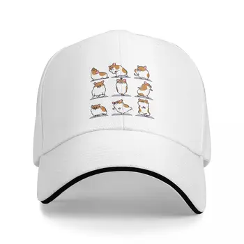 Бейзболна шапка с лента за инструменти за мъже и жени, шапка, за йога, за риболов с хомяком, нова шапка, дамски шапка