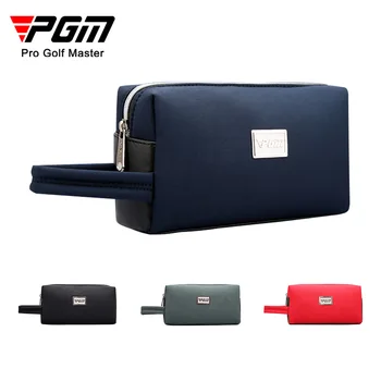 PGM Лека чанта за голф, унисекс, клатч, двухслойное вместительное оборудване за голф, водоустойчива чанта за съхранение на дреболии, чанта за топки