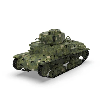 SSMODEL 35704 V1.7 1/35 3D печатни набор от модели от смола Немски среден танк Pz.kptw.M15