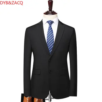 DYB & ZACQ Мъжки бизнес случайни джентълменско яке 2022 Пролет Нов сватбен банкетна брендовый яке