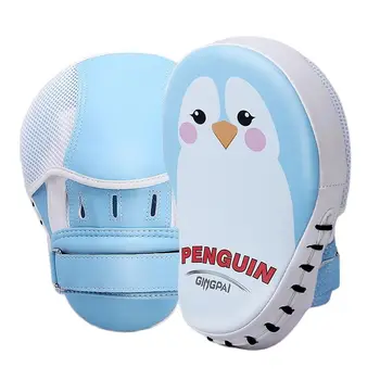 1 Чифт детски боксови накладки MMA перфорационная рукавица фокусировочная накладки ръчна цел