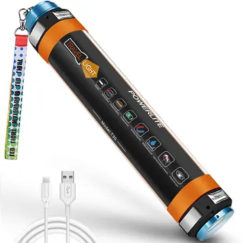 ZK30 преносими led лампа за къмпинг, лампа за палатка, USB, акумулаторна батерия водоустойчив фенер фенер, окачен на магнитен